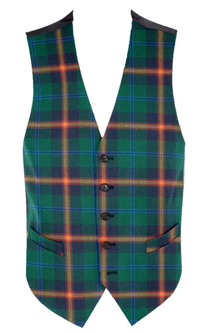 Young Modern Tartan Vest