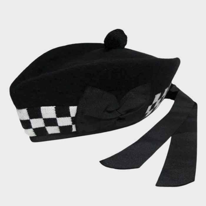 Black White Dice Hat